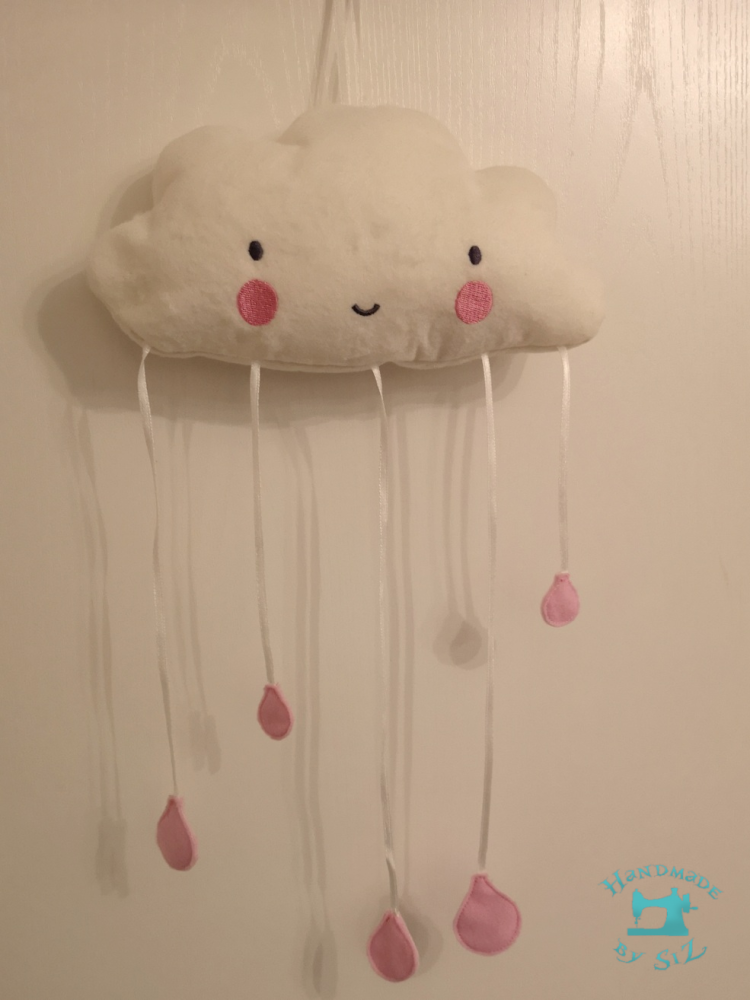 Wolken-Mobile ITH 15x24 cm